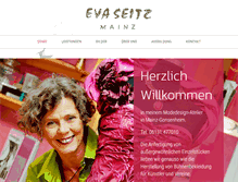 Tablet Screenshot of eva-seitz.de